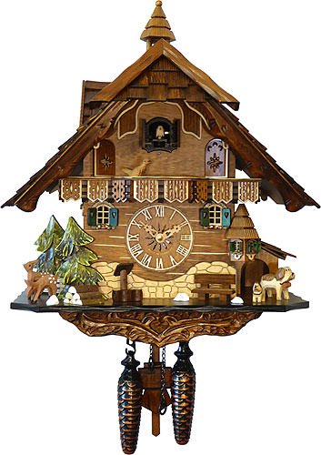 Reloj de cuco Engstler de 42cm decorativo para una casa rústica
