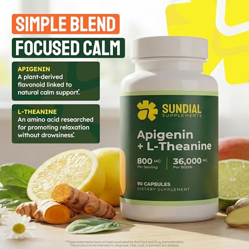 Sundial Supplements Apigenin with L-Theanine