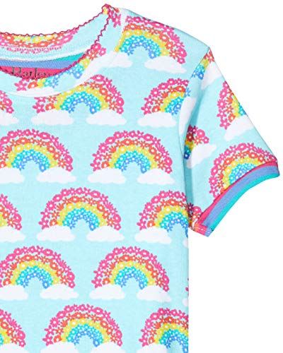 Hatley girls Organic Cotton Short Sleeve Printed Pajama Sets3