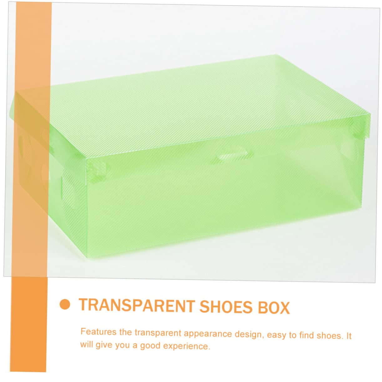7pezzi Scatola Per Scarpe Trasparente Impilabile Design Pieghevole Plastica Resistente Organizer Versatile Per Scarpe Da Uomo E Donna Facile Da Usare E Salvaspazio Dimensioni