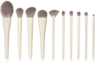 Juego de brochas de maquillaje, fibras sintét...