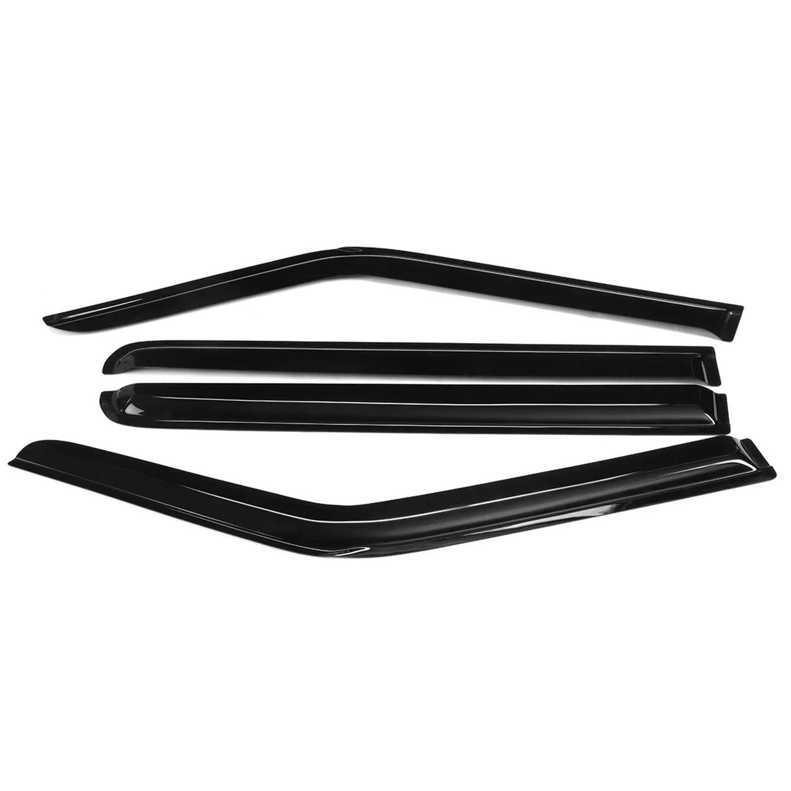 Deflector Viento ventanilla Deflector De Ventana Lateral Coche, 4 Uds. para Swift 2005-2011, Protección contra El Viento, Sol Y Lluvia, Visera, Toldos Ventilación, Refugios