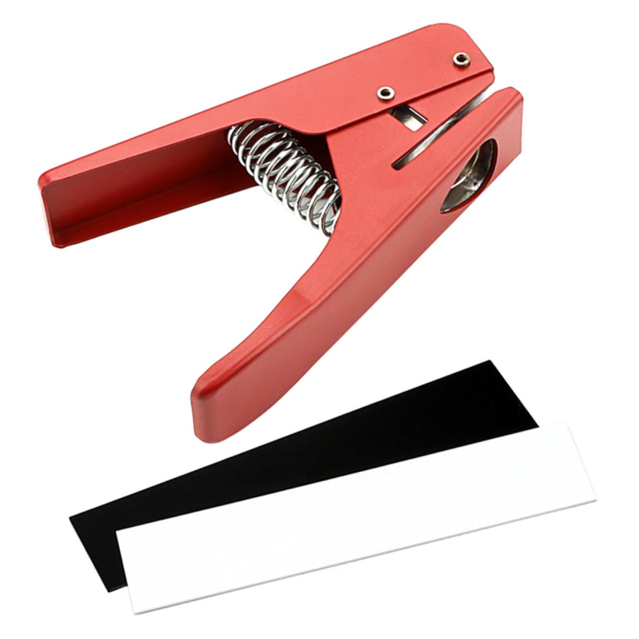 Gitarren Pick Cutter Werkzeug Roter Gitarrenpicks Stanzgerät Für Kreative Musiker Langlebig Und Benutzerfreundlich Für Gitarrenliebhaber Und Bastel-enthusiasten