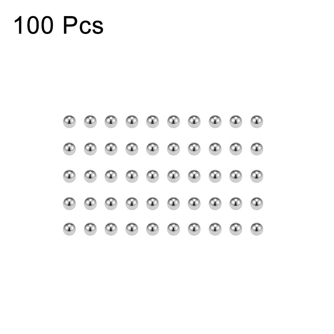 Boules de précision 3.5mm en acier au Chrome massif G25 pour roulement à billes vélo vélo porte-clés roue 100 pièces