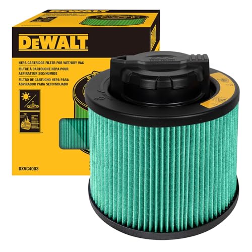 DEWALT HEPA Shop Vac Filter Replacement DXVC4003
