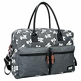  Minnie Mouse Better Care  Wickeltasche  Hergestellt aus robustem und auslaufsicherem Polyester  Ideal für unterwegs  Grey Grau -Einheitsgröße