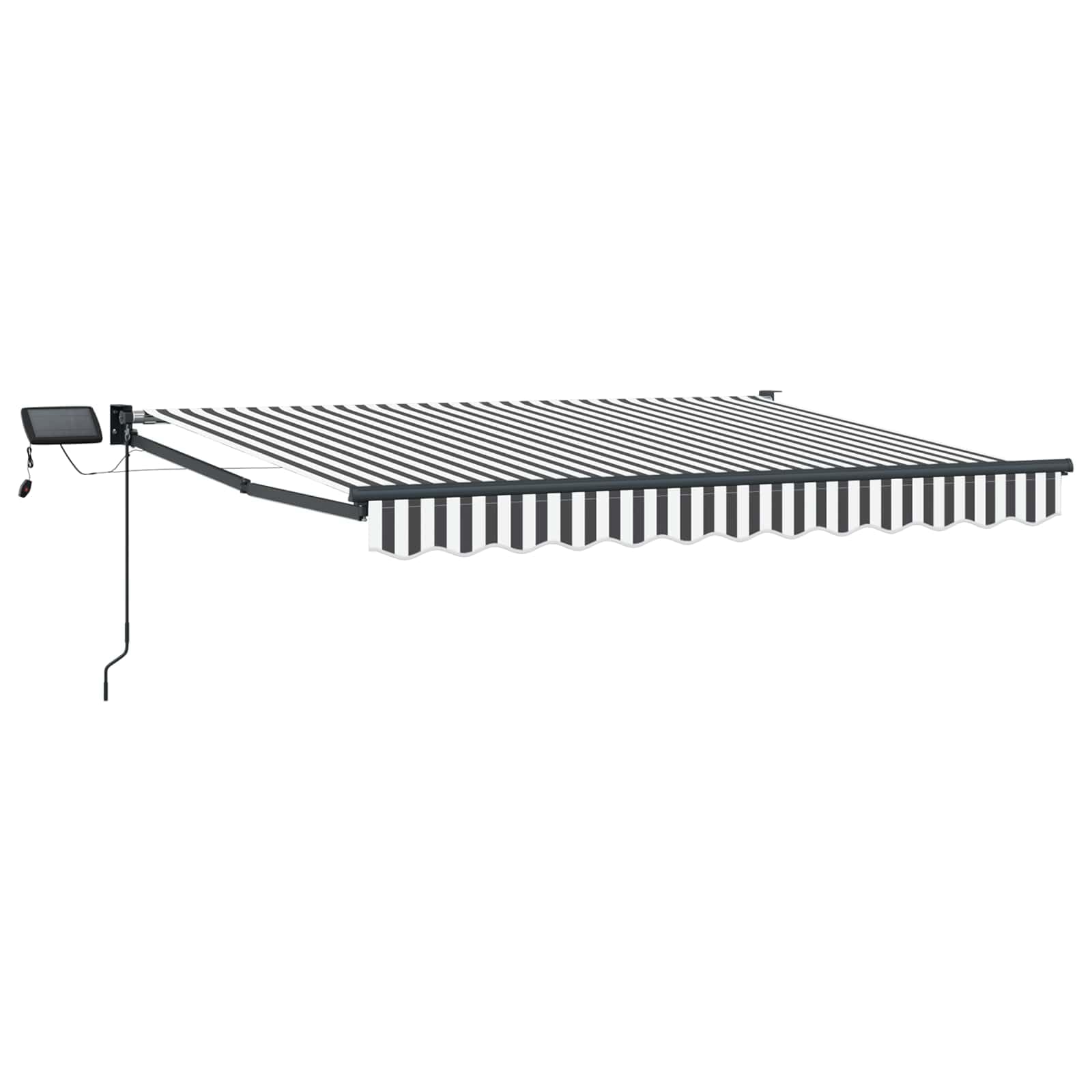 Auvent manuel de terrasse 3,5x2,5 m pour ombrager votre balcon avec style
