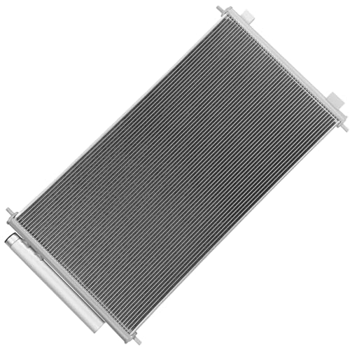 Image of Air Conditioning A /C Condenser Compatible with Honda CR-V 2007-2011 L4 2.4L # 3599, 7013599, 4770626, 80110SWAA01, HO3030150