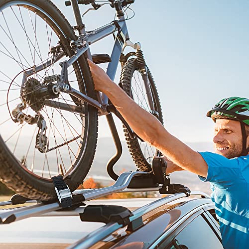 10 Stück 50cm Schwarz Spanngurte Kurz,Befestigungsgurte Befestigungsriemen für Fahrrad,Gurte zum Befestigen Fahrradträger,Verstellbare Zurrgurte mit Klemmschloss,Zurrgurt für Motorrad Gepäck