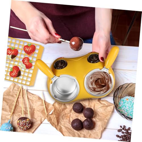 Fundidor eléctrico doble para chocolate LABRIMP 110v miniatura 4