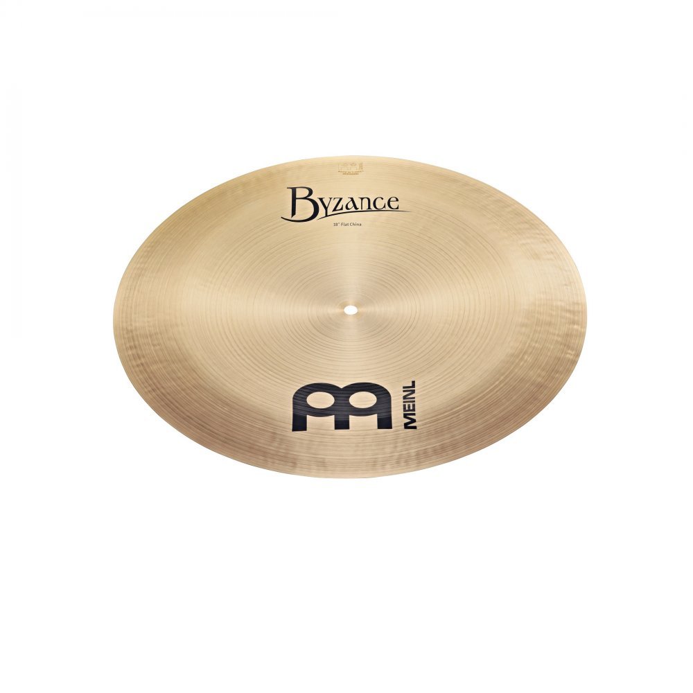 Meinl Cymbals B18FCH Byzance 18-Inch Traditional Flat China Cymbal (VIDEO), Multicolor