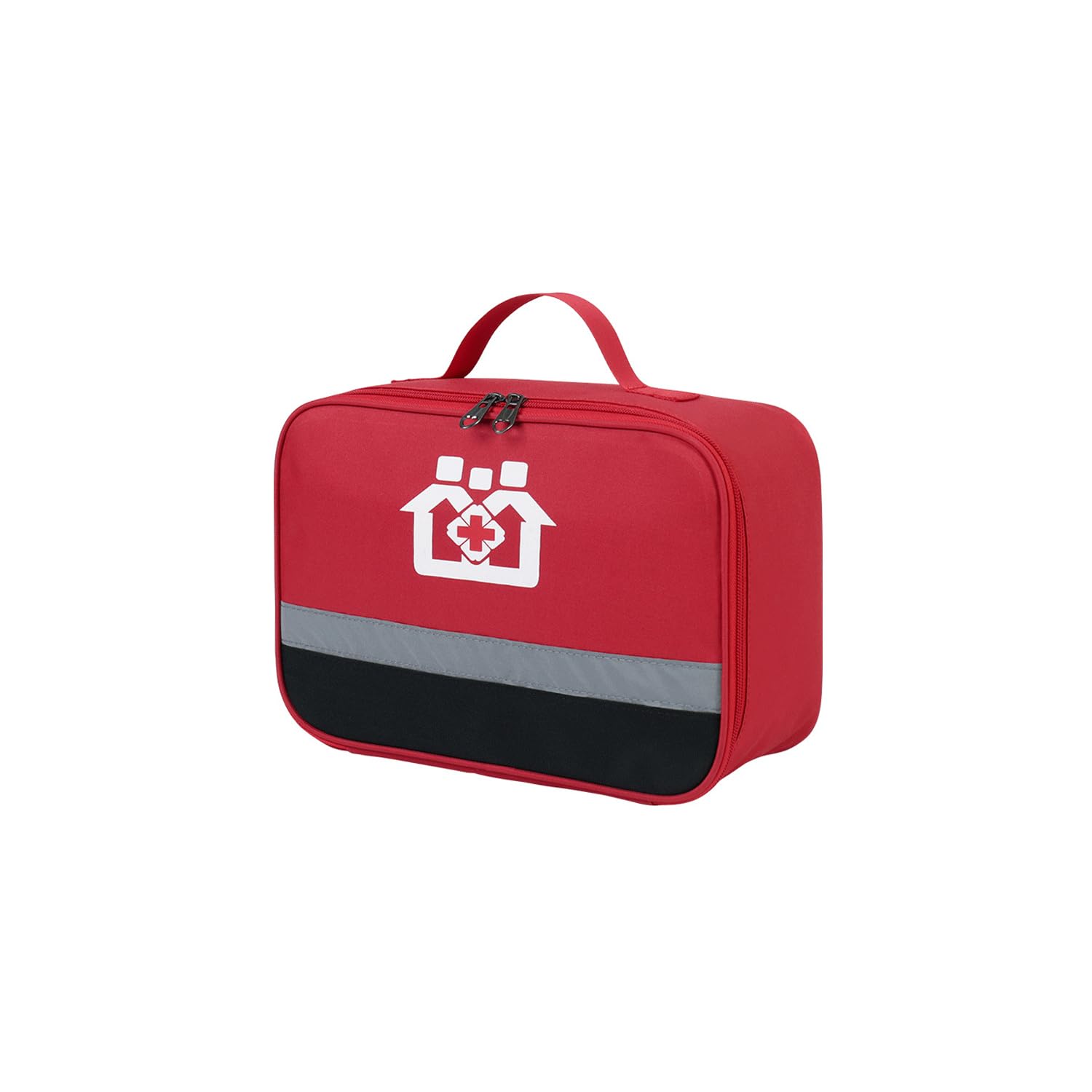 Bolsa organizadora de suministros médicos rojos, bolsa vacía para botiquín de primeros auxilios, bolsa de medicina de viaje para a