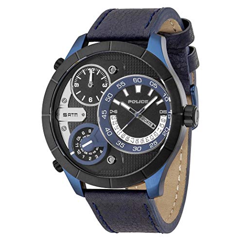 Montre Police BUSHMASTER homme PL.14638XSBLB/02 : le cadeau idéal au design unique