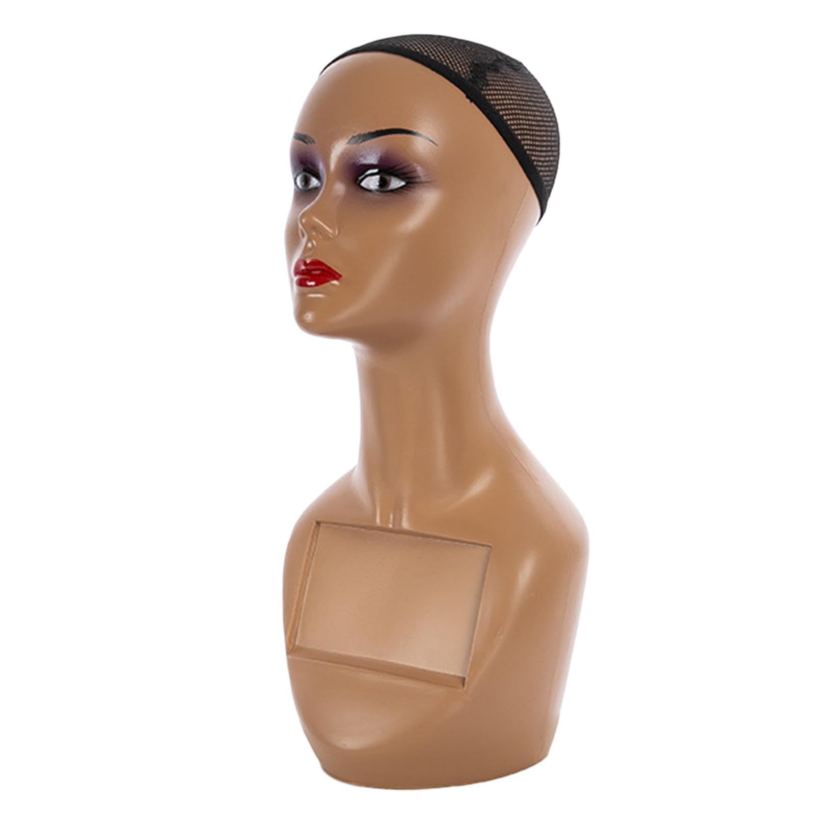Expositor de maniquíes con tecnología duradera y soporte de pañuelos
