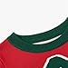 Ugly Christmas Sweater Kids Cute Toddler Boys Girls Long Sleeve Christmas Tree Elk Little Kid Christmas Outfit (Red, 4 Years)