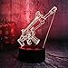 Produktbild Nachtlicht 3D 3D Scar-L Gewehr Led Nachtlicht Tischlampe 7 Farbe Junge Kind Spielzeug Weihnachtsdekoration Geschenk USB wiederaufladbare Kinder ältere Nacht pflegt seine aktuelle Dekoration
