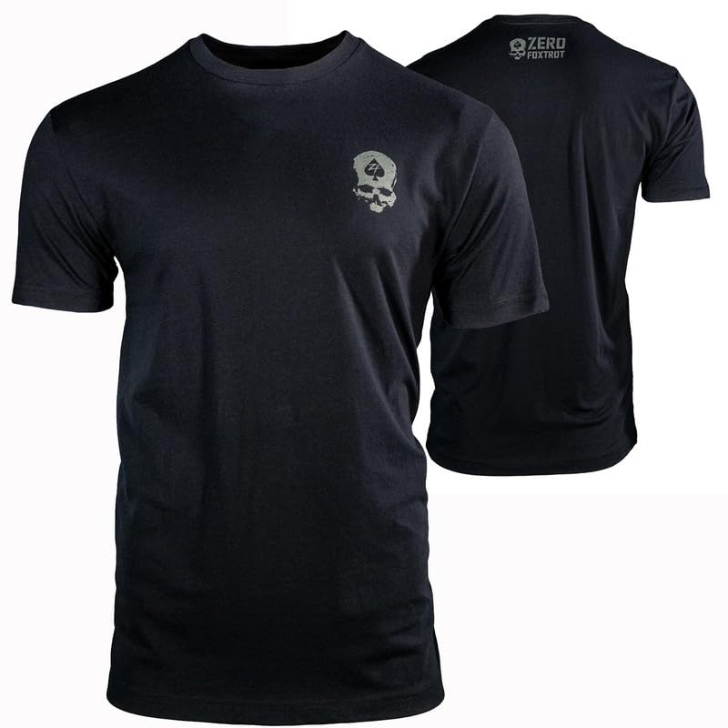 Zero Foxtrot Mens Core Tee - Military Style Tactical T-Shirt