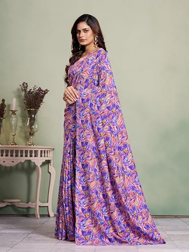 Image of Garden Vareli Art Silk Abstract Printed Saree