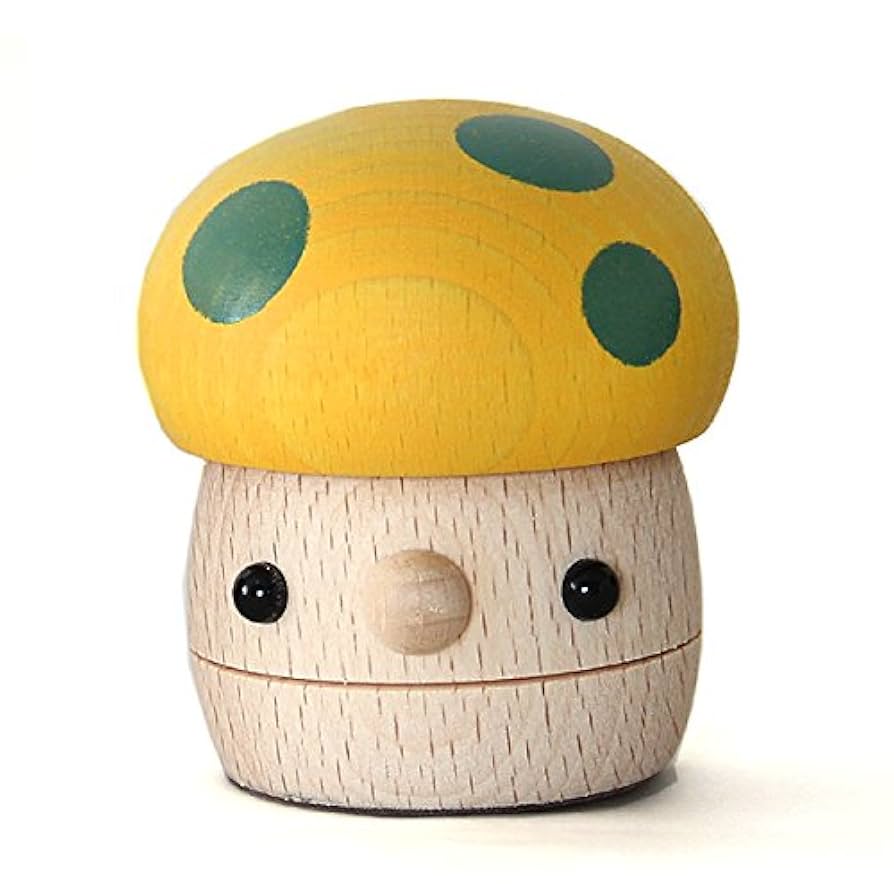 どんぐり子 Amazon.co.jp: 家具の里 こまむぐ 木のおもちゃ どんぐりきのこ