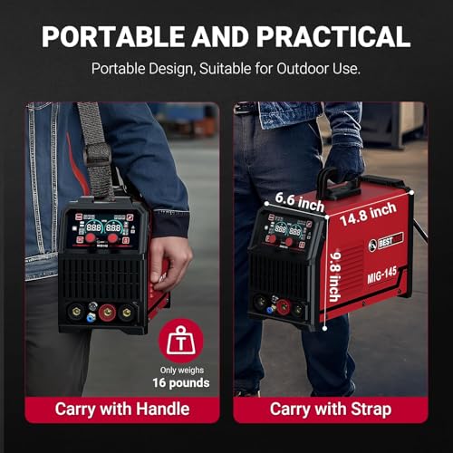 BESTMIG 145A 4-in-1 Welder