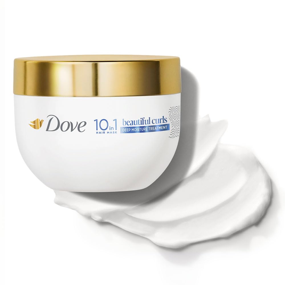 Dove Beautiful Curls Deep Moisture Miracle Floral Fragrance Hair Mask For Curly Hair 300 Millilitre-image-49