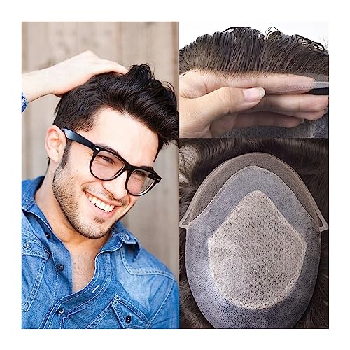 Perruque pour homme naturelle 8x10 idéale pour le sport et le quotidien actif