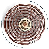Mindsight Kinetic Wall Art | Wind up to power peaceful 'Ripple' motion (no battery/cords)| Calming W