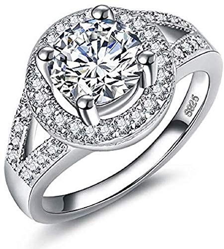 Bague de fiançailles Argent 925 pour célébrer votre amour éternel