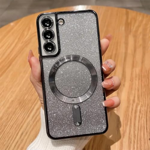 Coque Pailletée S22 Plus Magnétique Idéale pour Sorties et Soirées