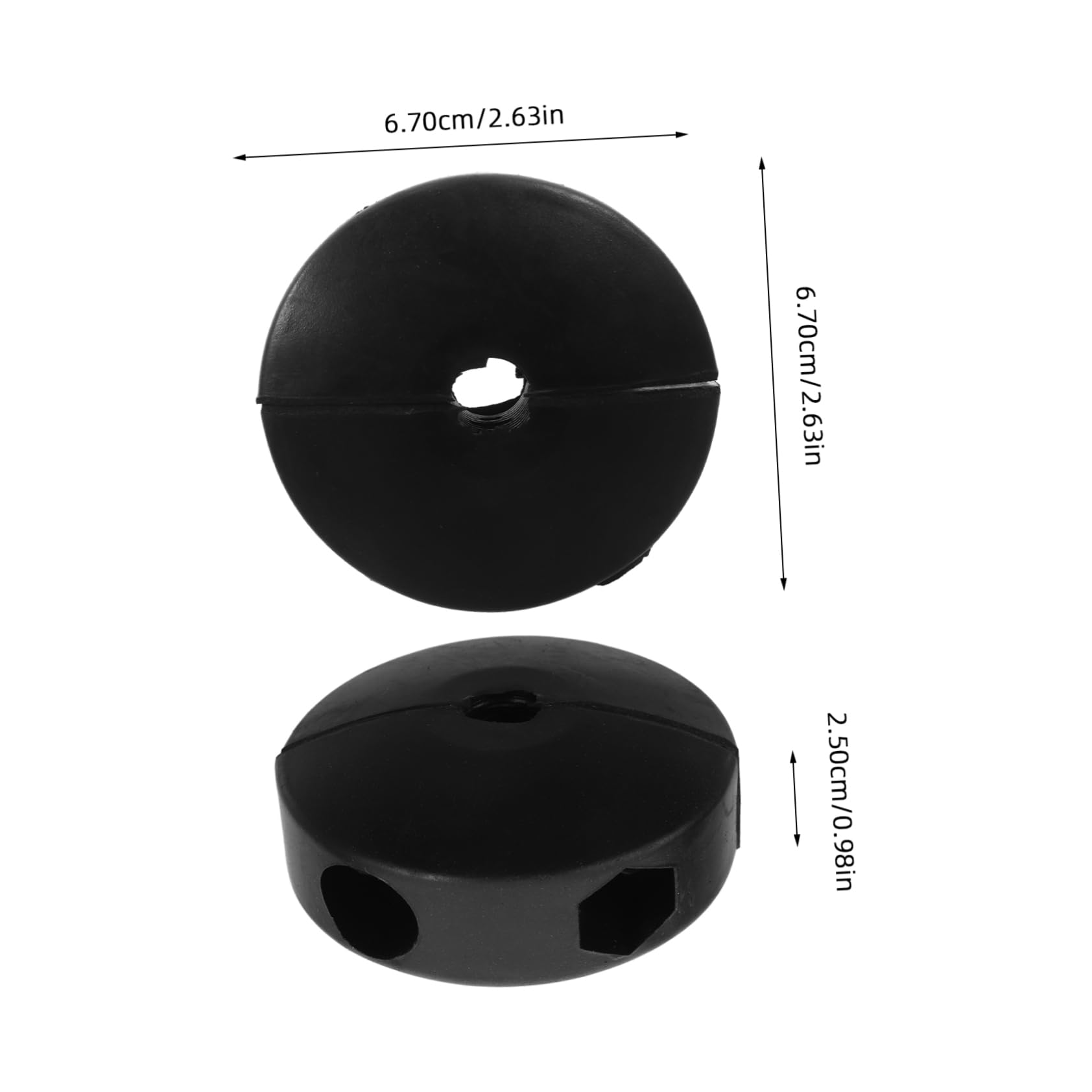 Balacoo Adjustable Rubber Hose Ball Stop for Hose Spring Loaded Stopper for Automatic Rewind Hose Reel Antislip Grip User Friendly Design