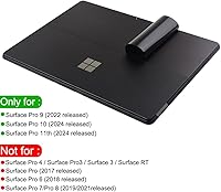 Vista 2 de Adhesivo decorativo para Surface Pro 9/10/11, adhesivo trasero de 13 pulgadas, vinilo ultrafino, protector decorativo para laptop, accesorios