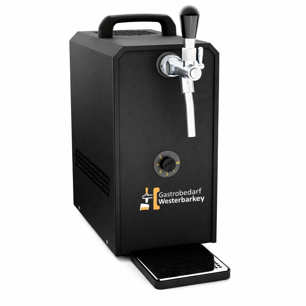 Zapfanlage Trockenkühlgerät 1ltg MobiChill 35l/h mit Kompensatorschankhahn & Tropfblech