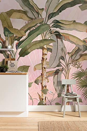 Komar Plantation HX7-045 Non-Woven Photo Wallpaper XXL Decoration Art Nouveau Style Bedroom Living Room Office Hallway Size 350 x 270 cm (Width x Height)