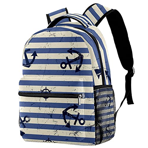 Sac à dos décontracté à motif japonais femme sac de voyage grande capacité multicolore