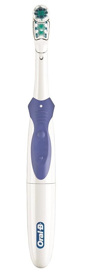 Oral B Cross-action Power Toothbrush with Soft Replacement Head (Colour May Vary)