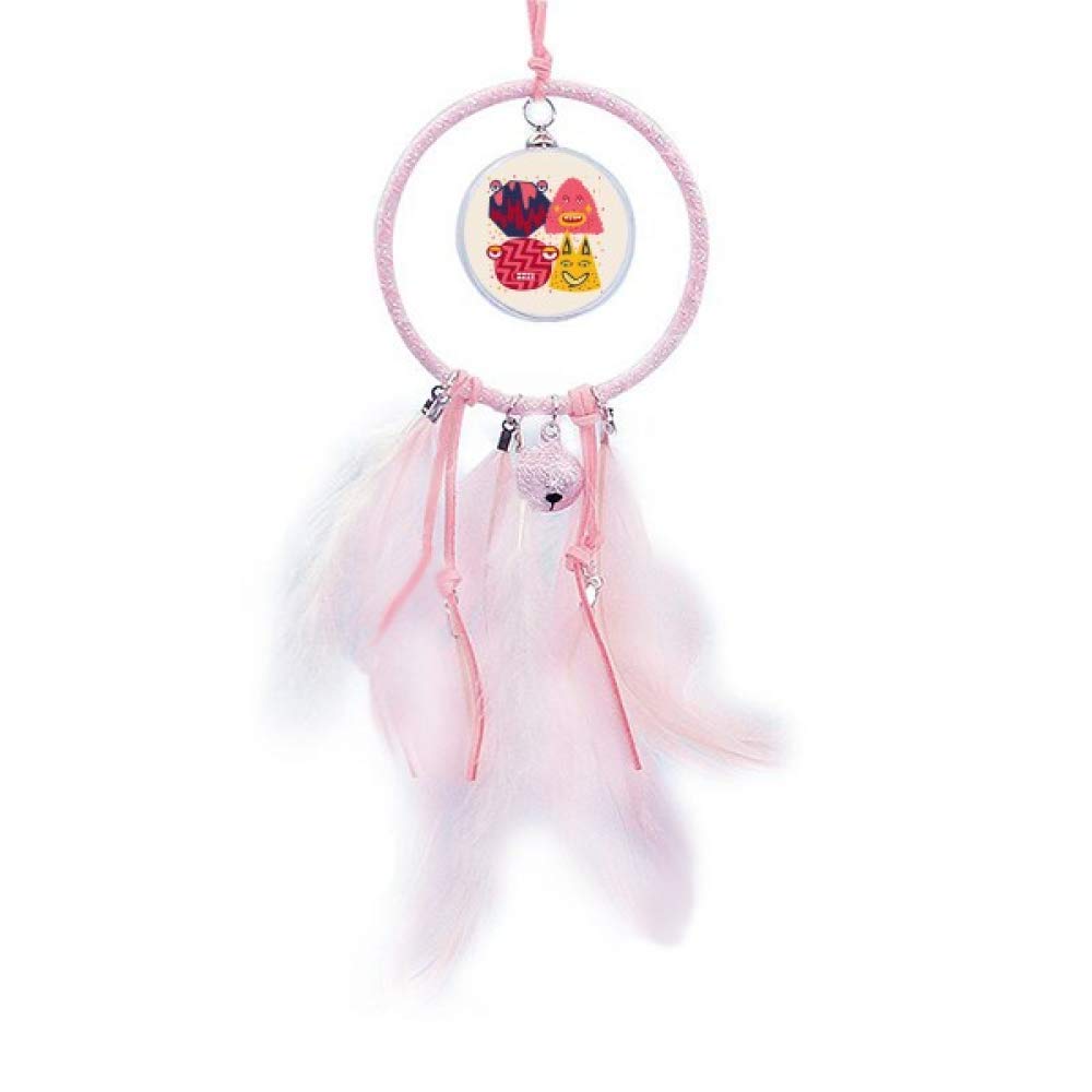 Atrapasueños Alien para evitar pesadillas infantiles decoración con campana