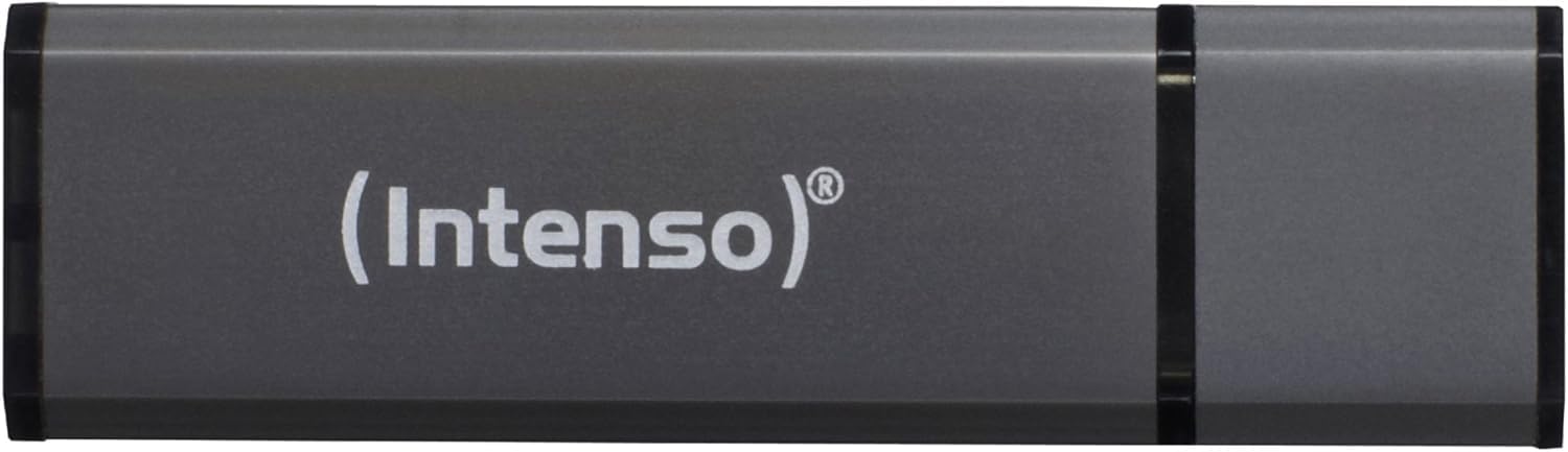 Usb And Micro Usb Memory Stick Intenso Alu Line 64 Gb Anthracite 4034303016471