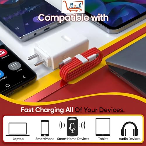 Image of OneePlus Original 100W Super Vooc Charger Fast Charging Compatible with Oneplus 10T, 10R, 10 Pro, 9 Pro, 9Rt, One Plus Fold Pad, 11 Pro, 11 R, Nord CE2, Nord CE 4, Nord CE Lite 5G,12R