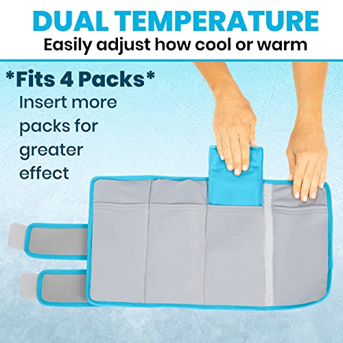Vive Elbow Ice Pack - Reusable Injury Gel Wrap - Pliable Compression For Cold Or Hot Therapy - Refreezable, Xl And Adjustable - Wearable For Arm, Sports Recovery, Arthritis, Tendonitis Pain Relief #TOP6