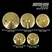 Beatello 5-Piece Low Volume Cymbals Set with 14