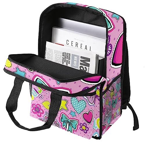 Sac à dos pour garçon rose soulageant les épaules avec sangles ajustables - 3