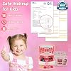Vextronic Kids Makeup Sets for Girls, Washable Toddler Makeup Kit, Non Toxic Pretend Play Makeup for Kids Ages 3 4 5 6 7 8 9 10 11 12, Little Girls Makeup Kit Toy, Christmas & Birthday Gift (Pink)