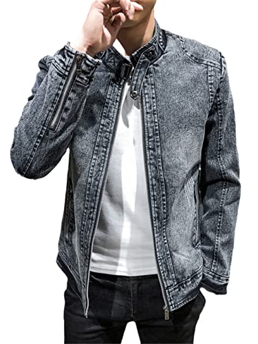 Veste en jean chaud homme XL isolante et coupe-vent contre le froid hivernal