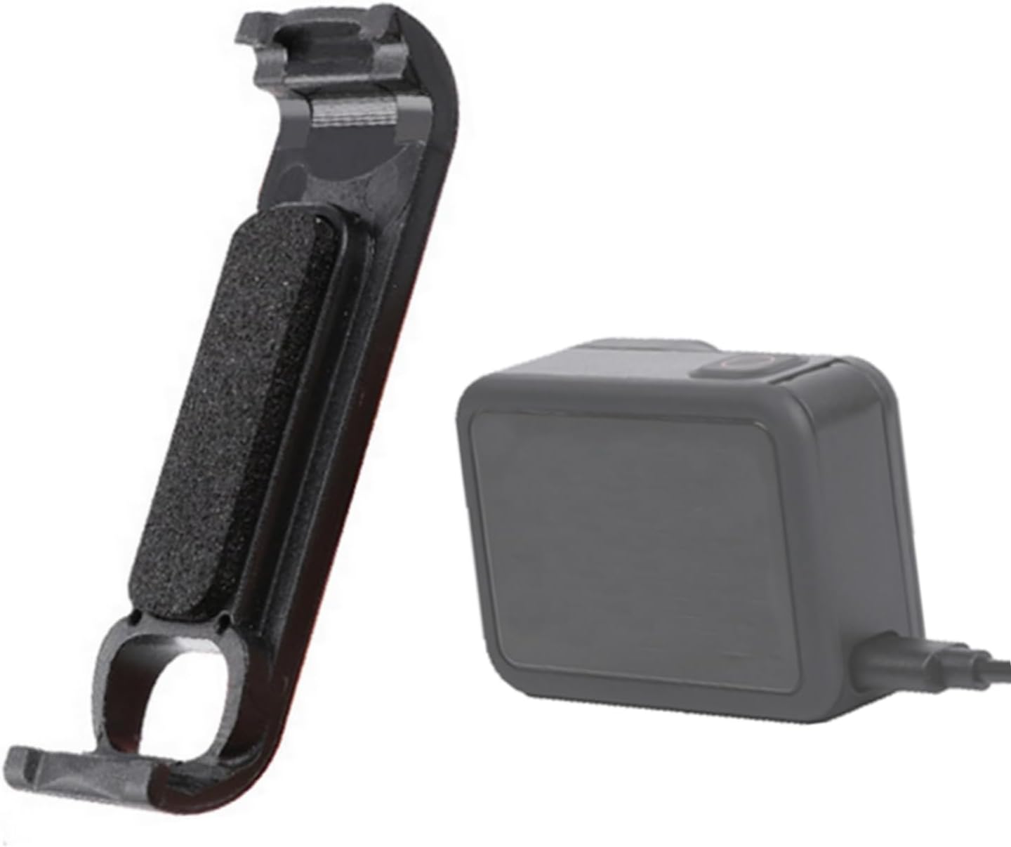 Replacement Battery Door Side Cover for Gopro 8, Plastic Pass Through Battery Cover with Type-C Charging Port, Camera Accessories Repair Part Suitable for Gopro Hero 8 Black