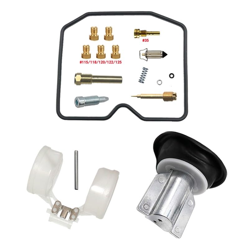 Kit réparation carburateur KLX250 KLX250-J gicleur pointeau flotteur carbu CVK34