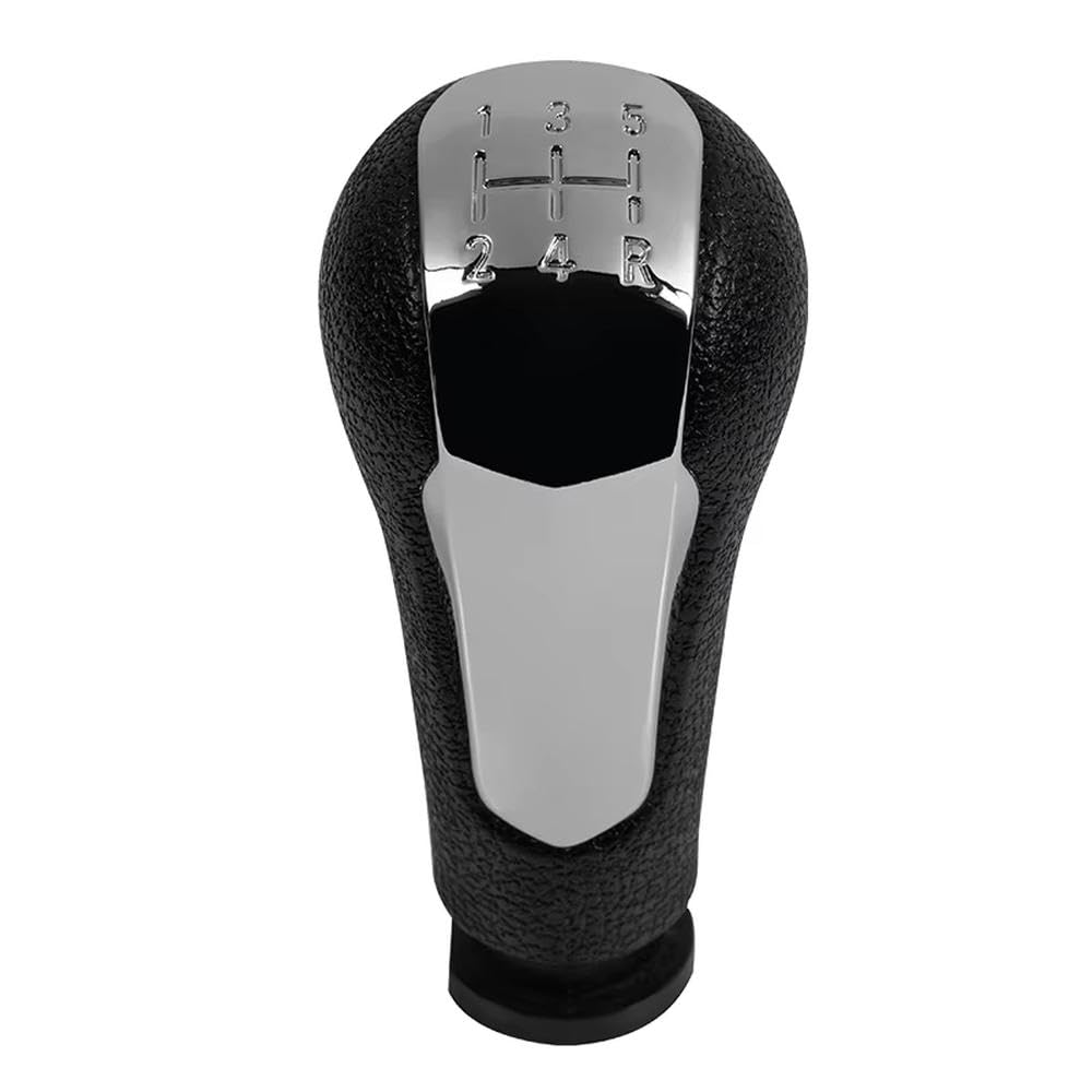 QVQOJCTH Auto Accessory Car Shift Lever Knob Cover for Chevrolet Chevy Spark 2011-2016(Chrome gearknob)