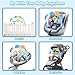 MPQMPQ Car Seat Toys for Babies 0-6 Months，Arch Stroller Toys for 6-12 Months Infant Mobile Bassinet Bouncer Hanging Toys Shower Gifts for Baby Boys Girls 0 3 6 9 12 Months(Ocean)