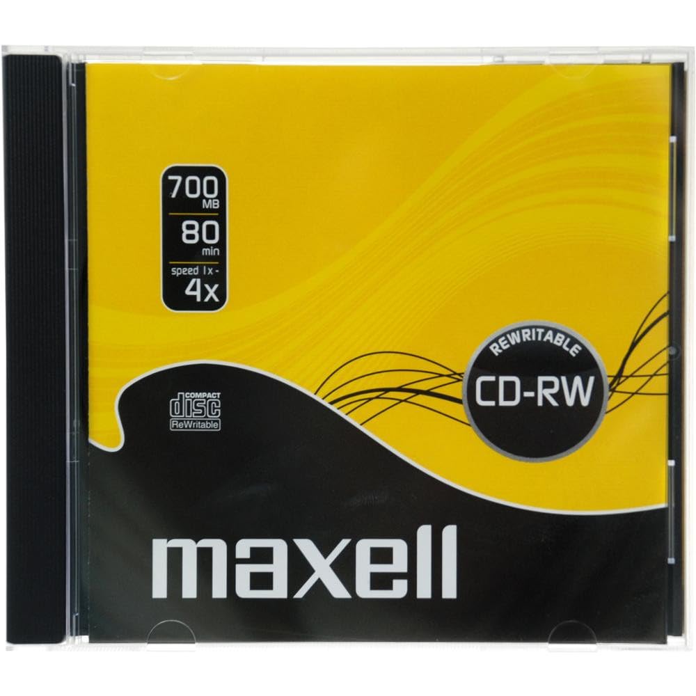 Maxell CD-RW 80 - Confezione da 1