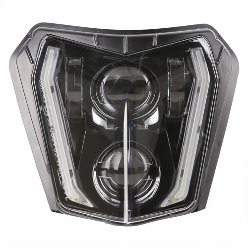 Con omologazione ECE per il funzionamento legale anche su strade pubbliche. Dimensioni: altezza totale 14,3 cm, larghezza max. 16,4 cm, profondità massima 11,9 cm. Contenuto della confezione: faro a LED pronto all'uso.