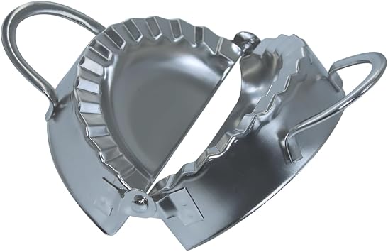 Dumpling Maker - Empanada Make Press Dumpling Press, Stainless Steel Pie Ravioli Dumpling Wrappers Mold for Kitchen